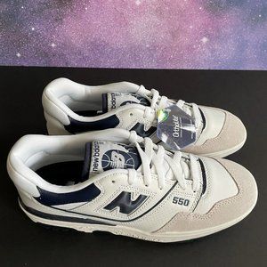 Size 8.5 New Balance 550 Navy MPN BB550WA1